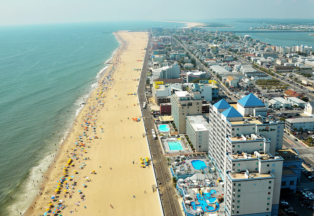 ocean city maryland aerial view